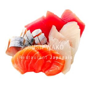 Assortiment de sashimis
